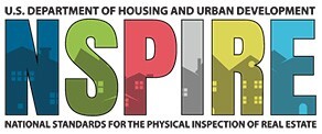 U.S. Depart of Urban Housing and Development National Standards of Physical Inspection of Real Estate logo.