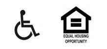 handicap logo and equal housing logo